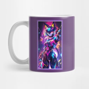 Anime Sci-Fi Cat Girl | Quality Anime Girl Artwork | Manga Girl Anime Art Mug